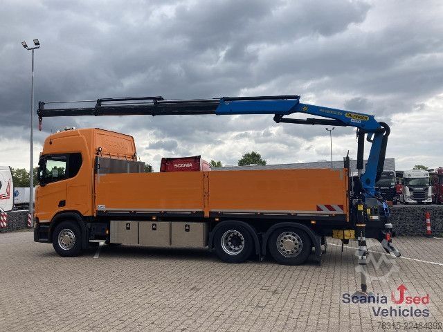 Flatbed truck Scania R 540 B6x2 NA - PALFINGER - PK 18002 EH