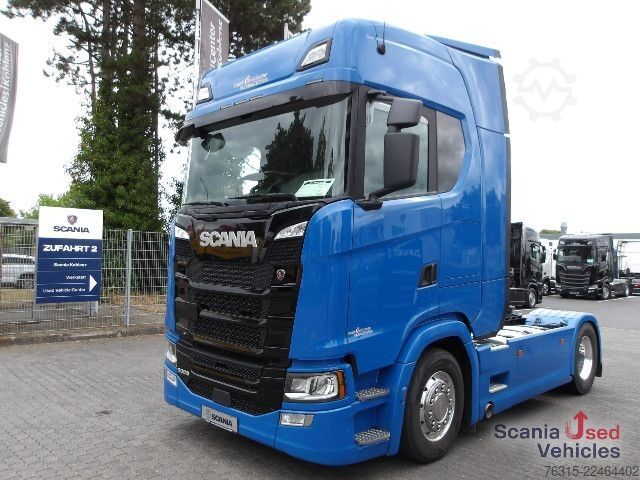 Standard tractor unit Scania S 500 - FULL AIR - HYDRAULIK - HIGHLINE - ALCOA