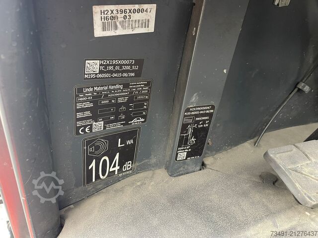 Gabelstapler Linde H60D-03 EVO Vollausstattung