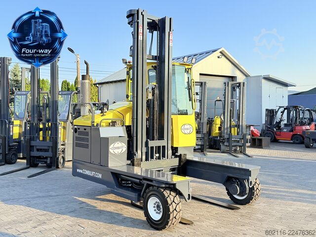 4-way forklift Combilift C5000 XL GAS TRIPLEX 6920 FORK POSITIONE