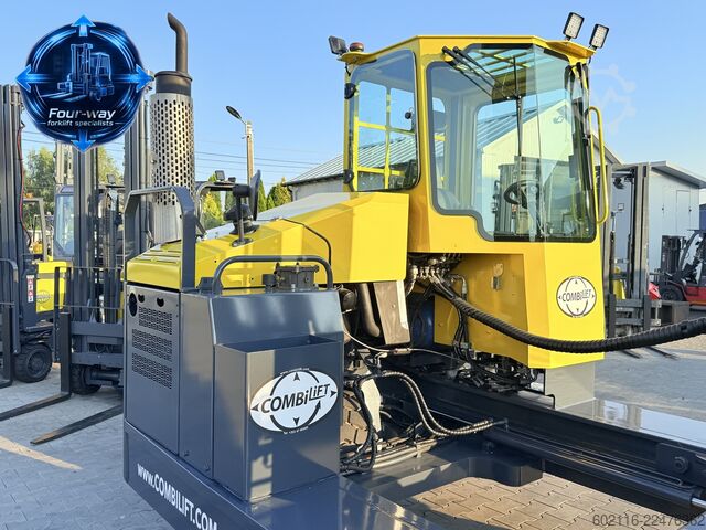 4-way forklift Combilift C5000 XL GAS TRIPLEX 6920 FORK POSITIONE