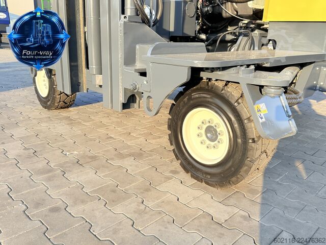 4-way forklift Combilift C5000 XL GAS TRIPLEX 6920 FORK POSITIONE