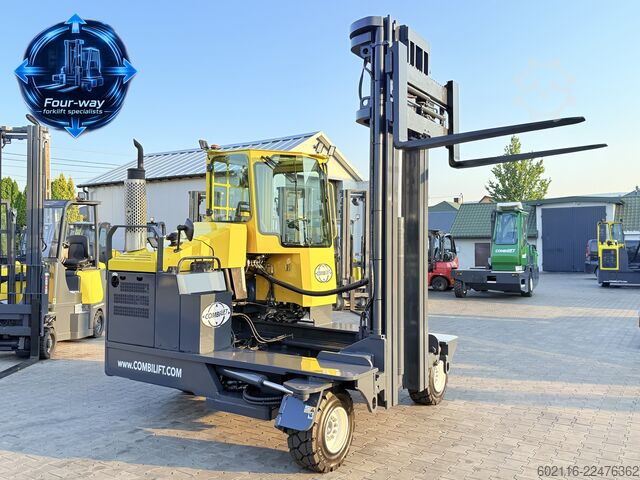 4-way forklift Combilift C5000 XL GAS TRIPLEX 6920 FORK POSITIONE