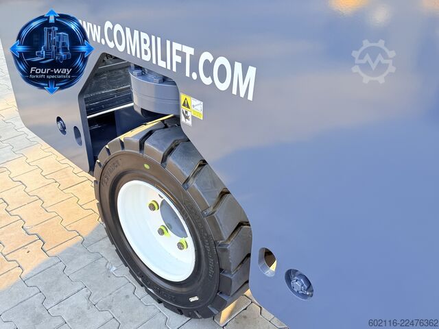 4-way forklift Combilift C5000 XL GAS TRIPLEX 6920 FORK POSITIONE