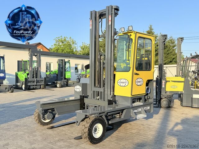 4-way forklift Combilift C5000 XL GAS TRIPLEX 6920 FORK POSITIONE