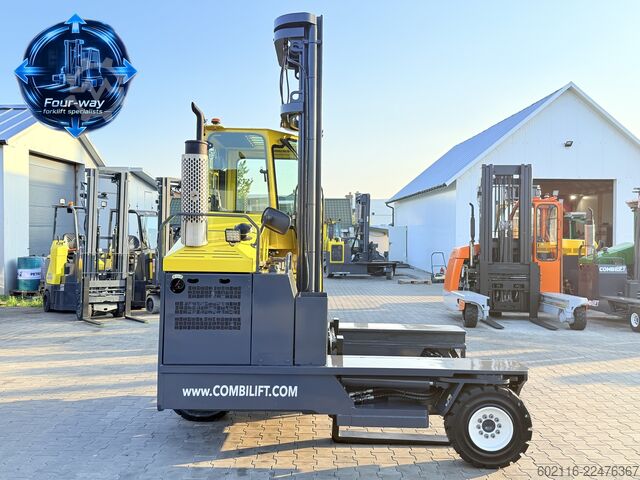 4-way forklift Combilift C5000 XL GAS TRIPLEX 6920 FORK POSITIONE