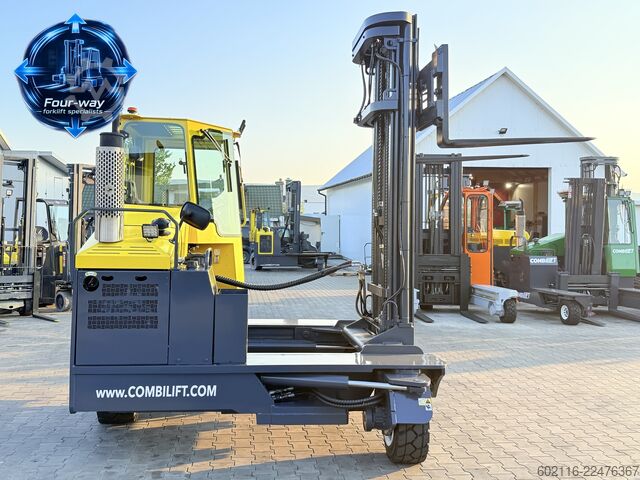 4-way forklift Combilift C5000 XL GAS TRIPLEX 6920 FORK POSITIONE
