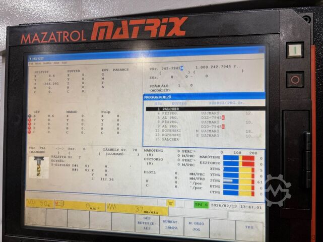 MAZAK - INTEGREX E-800V/5II - 2008-3 MAZAK 