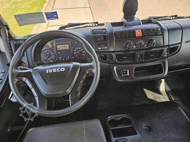 Car carrier van IVECO 160E21 EUROCARGO MACHINE TRANSPORT