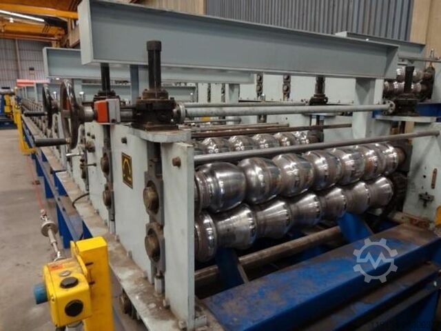 Profilierlinie für Blechtafeln für Dachpaneele ILKWANG ILKWANG METAL SHEET PROFILING LINE FOR TILE ROOF PANELS