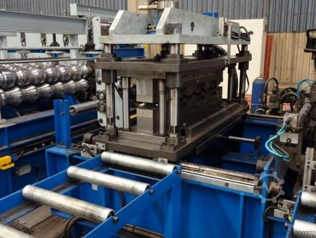 Profilierlinie für Blechtafeln für Dachpaneele ILKWANG ILKWANG METAL SHEET PROFILING LINE FOR TILE ROOF PANELS
