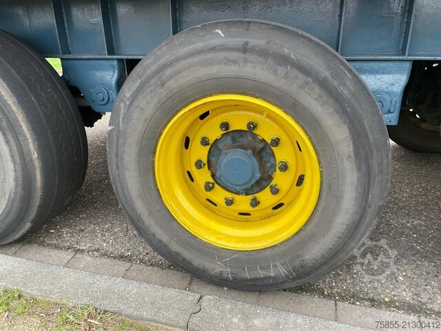 Plattformanhänger Haan OPL45 Heavy Duty (45Ton) / Rungen-Potholes / NL...