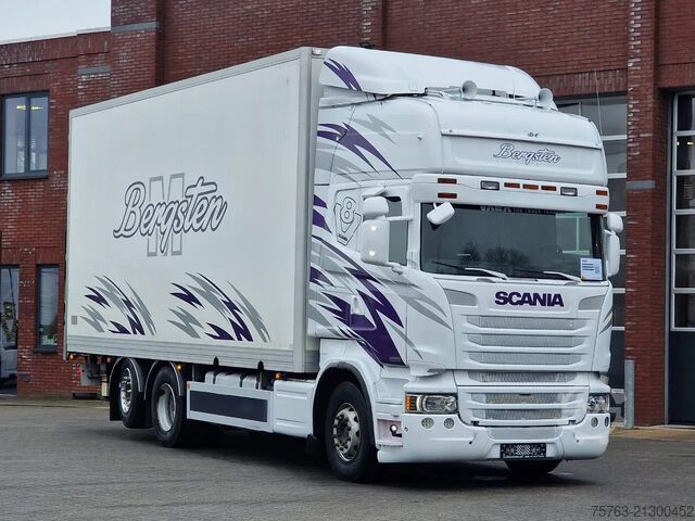 Koffer Scania R520 V8 Topline 6x2 - Box with sidedoors - Load...