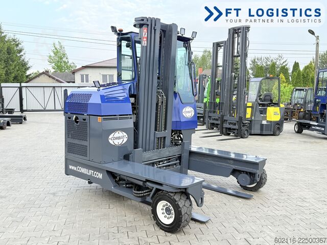 4-way forklift Combilift C4000 GAS TRIPLEX 5550 POSITIONER CABIN