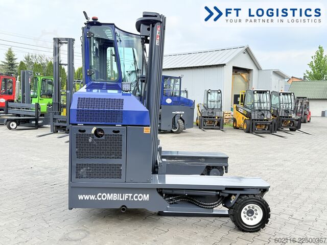4-way forklift Combilift C4000 GAS TRIPLEX 5550 POSITIONER CABIN