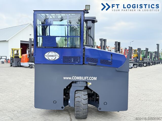 4-way forklift Combilift C4000 GAS TRIPLEX 5550 POSITIONER CABIN