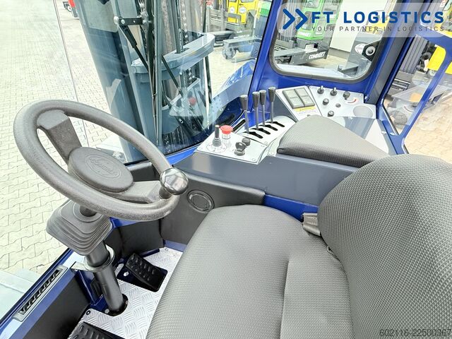 4-way forklift Combilift C4000 GAS TRIPLEX 5550 POSITIONER CABIN
