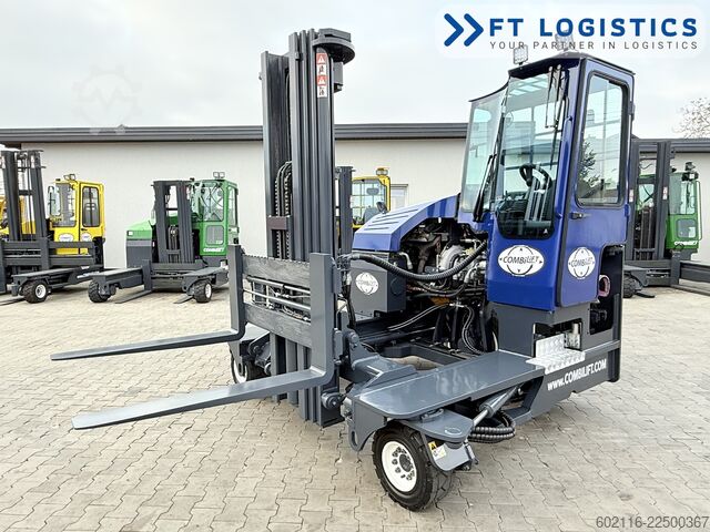 4-way forklift Combilift C4000 GAS TRIPLEX 5550 POSITIONER CABIN