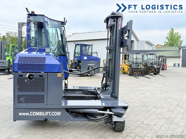 4-way forklift Combilift C4000 GAS TRIPLEX 5550 POSITIONER CABIN
