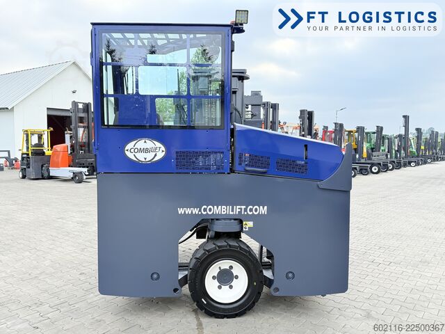 4-way forklift Combilift C4000 GAS TRIPLEX 5550 POSITIONER CABIN