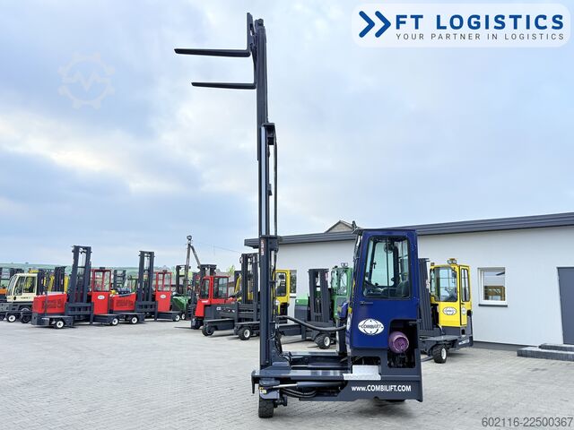 4-way forklift Combilift C4000 GAS TRIPLEX 5550 POSITIONER CABIN