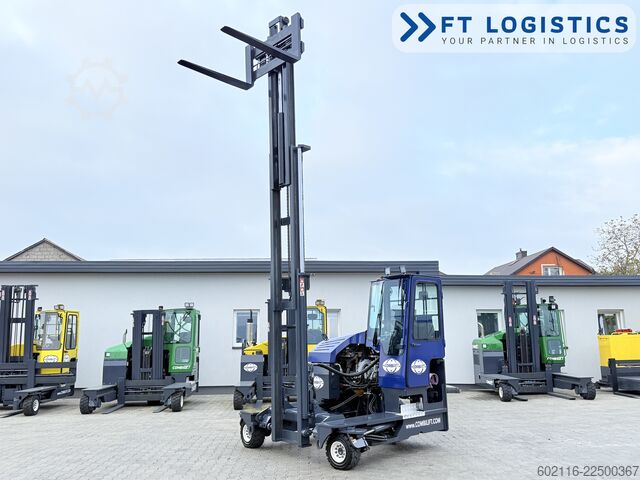 4-way forklift Combilift C4000 GAS TRIPLEX 5550 POSITIONER CABIN