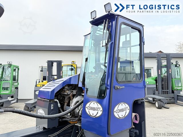 4-way forklift Combilift C4000 GAS TRIPLEX 5550 POSITIONER CABIN