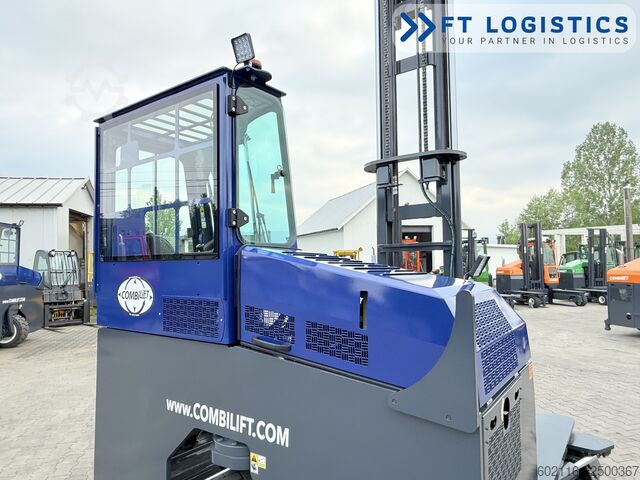4-way forklift Combilift C4000 GAS TRIPLEX 5550 POSITIONER CABIN