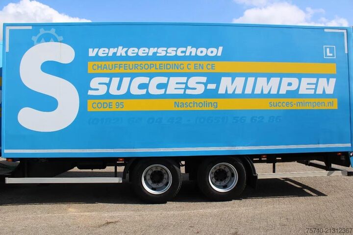 Koffer Pacton 2X AXLE + NICE TRAILER