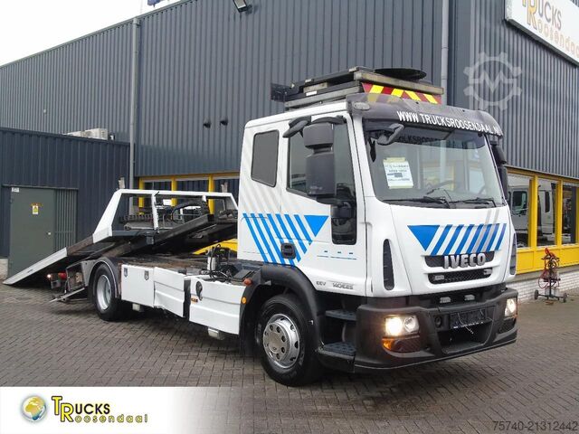 Autotransporter Iveco Eurocargo 140E25 + FULL SYSTEM + TOWING