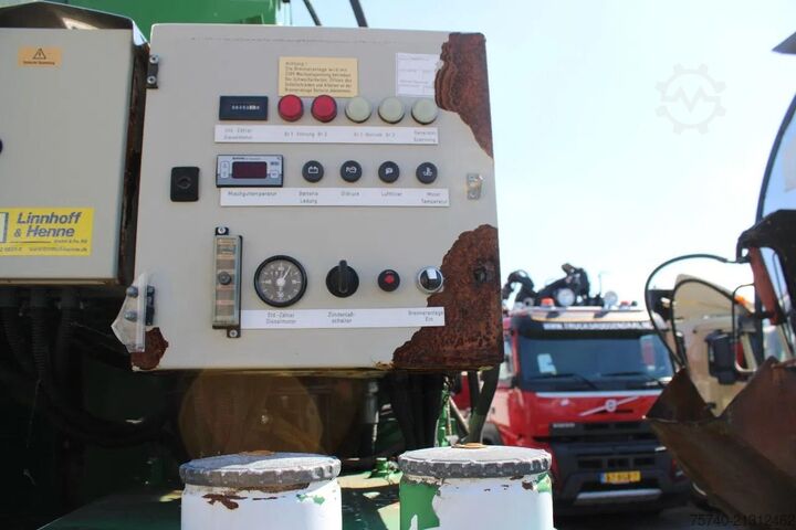 Asphalt-Spritzgerät MAN TGA 26.310 + LINDHOFF EN LINNE 6M3 + MANUAL + C...