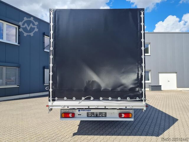 Curtain sider van Renault Master 35 Pritsche Schlafkab Schiebe Plane LUFTFEDER