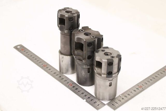 3 boring heads unbekannt Ø 50/57/70 mm