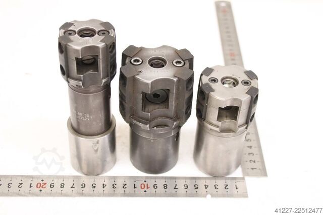 3 boring heads unbekannt Ø 50/57/70 mm