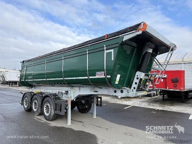 Kipper Auflieger Schmitz Cargobull Kipper Stahlrundmulde Thermomulde 24m³