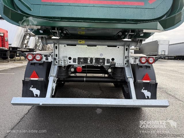 Kipper Auflieger Schmitz Cargobull Kipper Stahlrundmulde Thermomulde 24m³