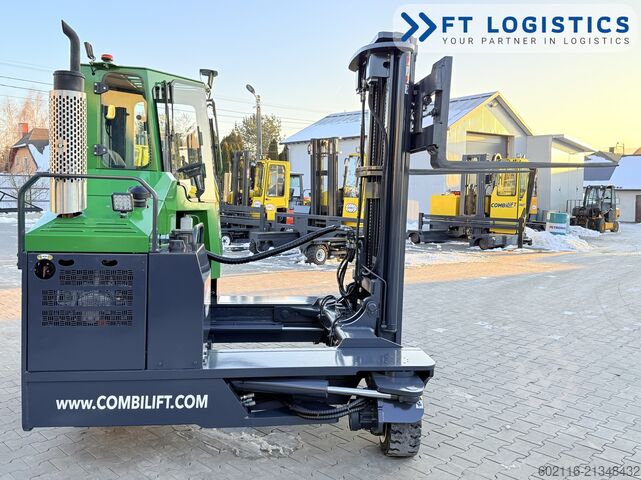 4-way forklift Combilift C4000 GAS TRIPLEX 5550 FREE LIFT CABIN
