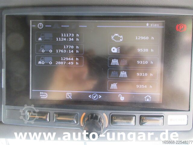 Kehrmaschine Bucher CityCat CC 5006 3 Besen Euro 6 Motor 50k