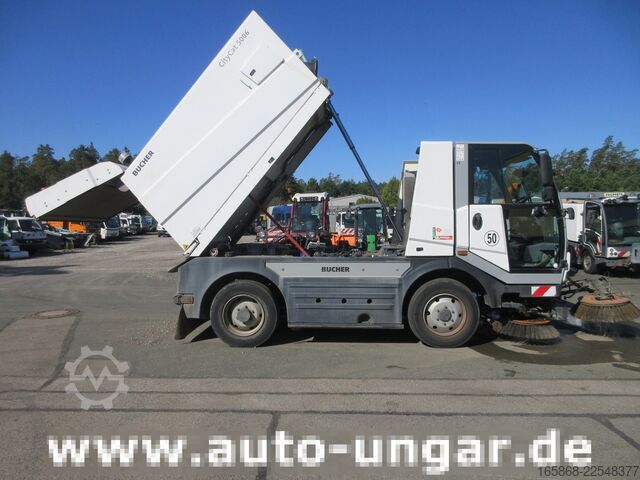 Kehrmaschine Bucher CityCat CC 5006 3 Besen Euro 6 Motor 50k