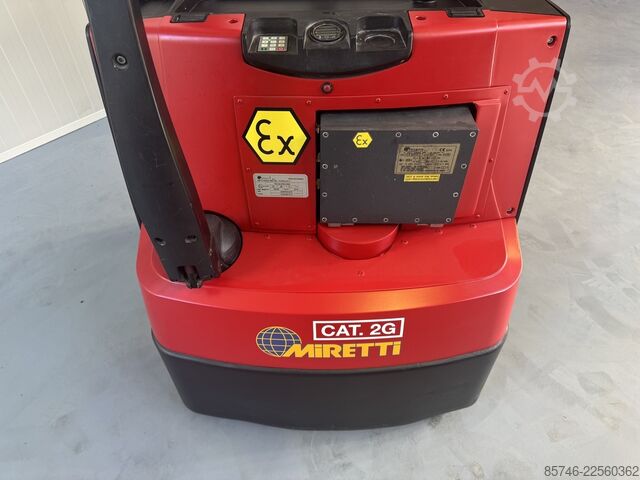 S 1.6 i * DEMO * Atex EX * Miretti 2G / Z1 * NEUE Batterie!! HYSTER S 1.6 i * DEMO * Atex EX * Miretti 2G / Z1 * NEW battery !!