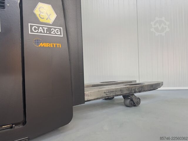S 1.6 i * DEMO * Atex EX * Miretti 2G / Z1 * NEUE Batterie!! HYSTER S 1.6 i * DEMO * Atex EX * Miretti 2G / Z1 * NEW battery !!