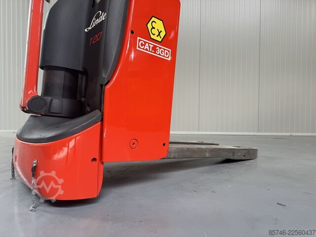T 20 * DEMO * Atex EX * Proplan 3GD / Z2 & 22 * Kippgabeln * NEUE Batterie !! LINDE T 20 * DEMO * Atex EX * Proplan 3GD / Z2 & 22 * Tilting Forks * NEW battery !!