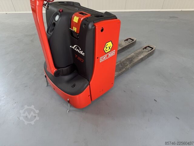 T 20 * DEMO * Atex EX * Proplan 3GD / Z2 & 22 * Kippgabeln * NEUE Batterie !! LINDE T 20 * DEMO * Atex EX * Proplan 3GD / Z2 & 22 * Tilting Forks * NEW battery !!