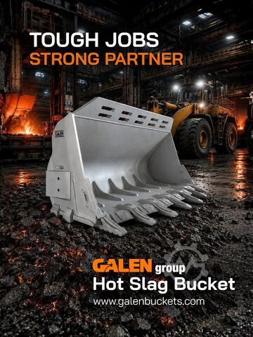 Radlader Caterpillar Hot Slag Bucket