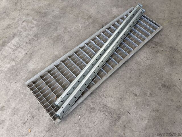 Fachbodenregal / Abm.: 1.282 x 400 mm Dexion HI280 Gitterrostboden und Traversen f. Regal