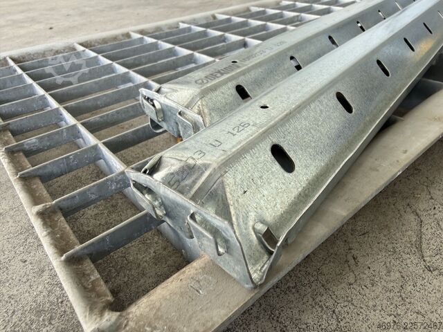 Fachbodenregal / Abm.: 1.282 x 400 mm Dexion HI280 Gitterrostboden und Traversen f. Regal