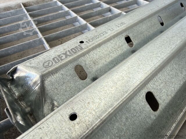 Fachbodenregal / Abm.: 1.282 x 400 mm Dexion HI280 Gitterrostboden und Traversen f. Regal