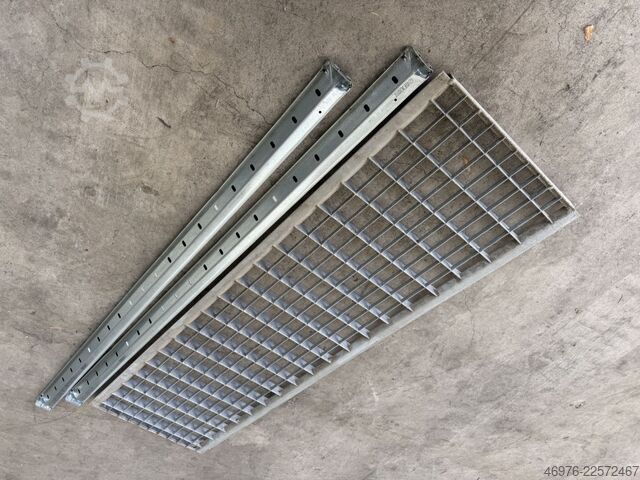 Fachbodenregal / Abm.: 1.282 x 400 mm Dexion HI280 Gitterrostboden und Traversen f. Regal