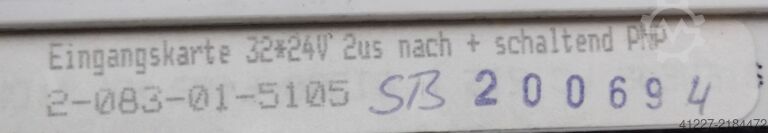 Control card Homag 2