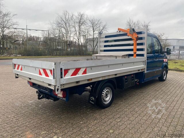 Pritschenwagen MAN TGE 3.180 Pristche mit Kran *Doppelkabine*Ahk*